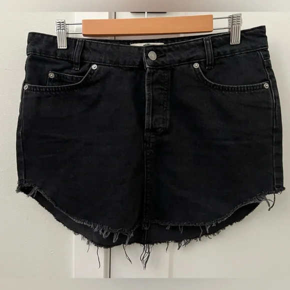 free people Sky High Mini Denim Skirt - Picture 4 of 5